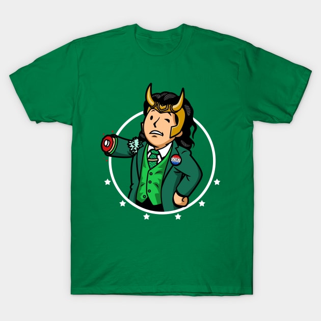 Funny Cute Tv Show Comic Villain Gift Gamer Mascot Mashup T-Shirt by BoggsNicolas